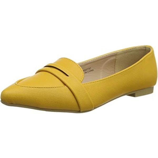 Mocassini giallo e nero New Look giallo