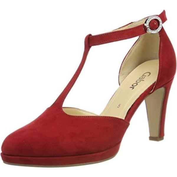 Scarpe con tacco rosso Gabor rosso