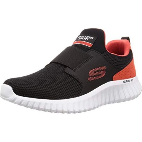 sneakers alte Skechers nero