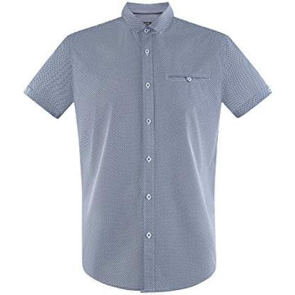 camicie a manica corta Oodji Ultra grigio