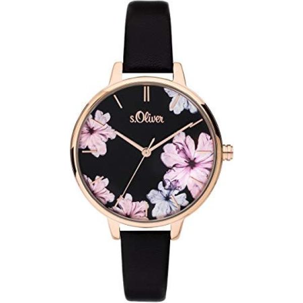 orologio analogico S.Oliver nero