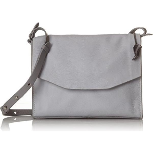 Cintura con zip in pelle con tasca interna grigio e blu Clarks grigio
