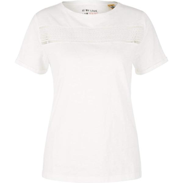 t-shirt S.Oliver bianco