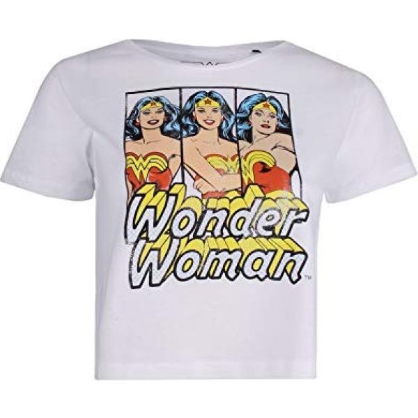 t-shirt DC Comics bianco