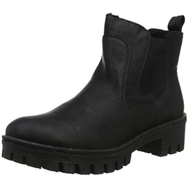 stivaletti chelsea Rieker nero