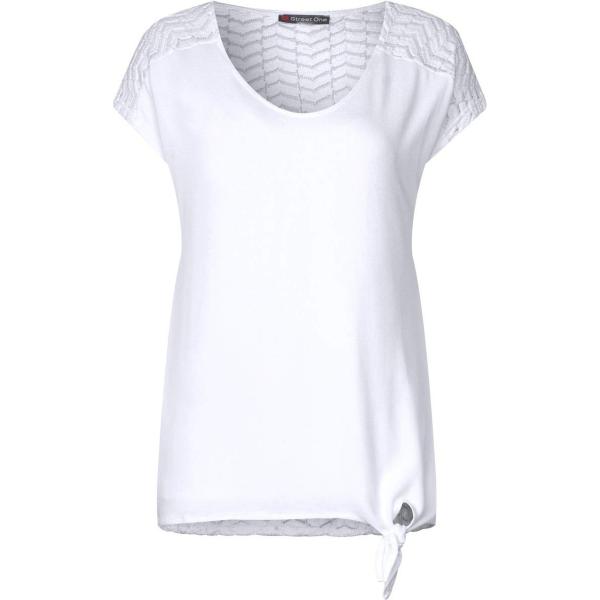 t-shirt Street One bianco