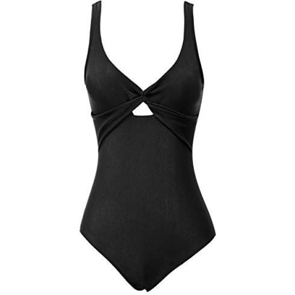 Costume intero con nodi scollo profondo con fasce Grace Karin