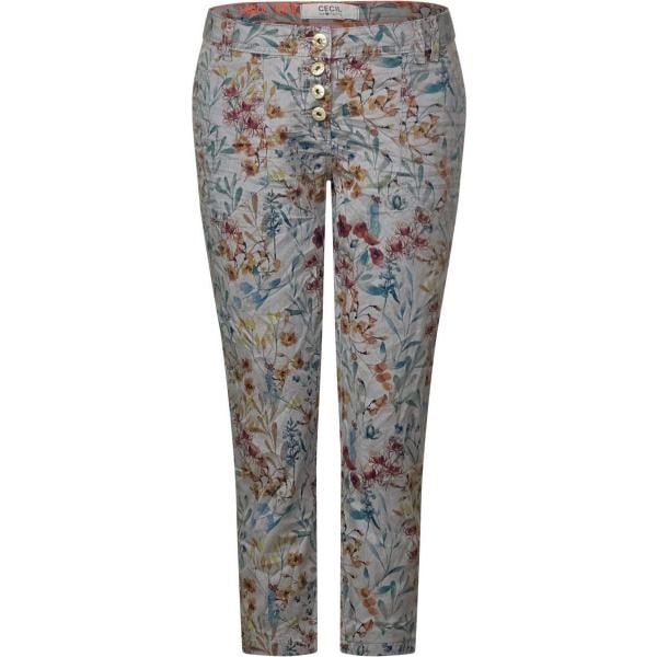 pantalone lungo Cecil multicolore