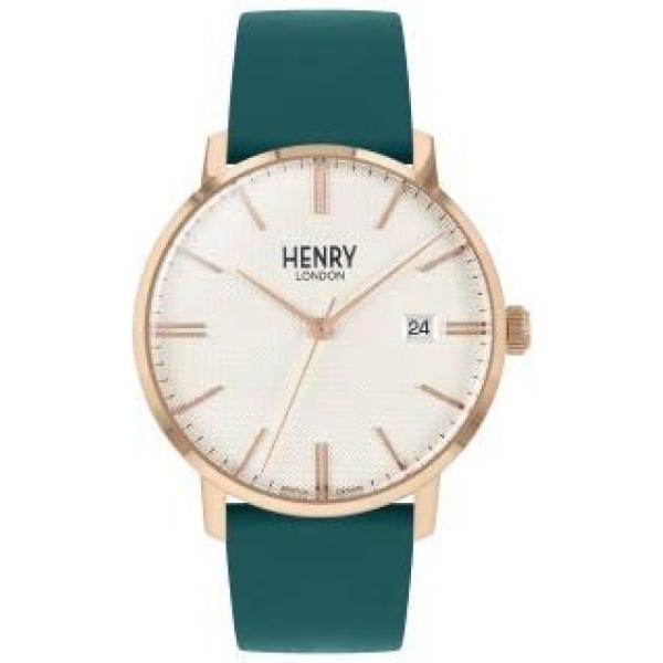 Orologio analogico con cinturino Henry London