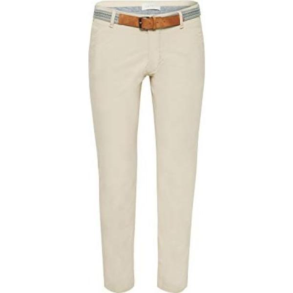 pantaloni Esprit bianco