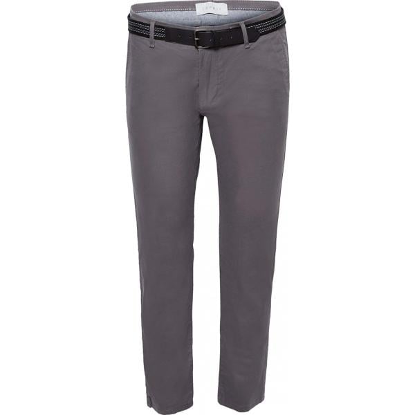 pantaloni Esprit grigio