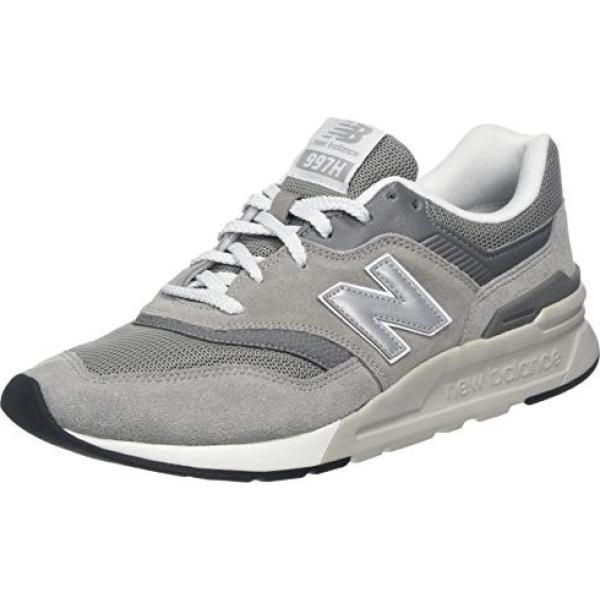 Sneakers argento e grigio New Balance grigio