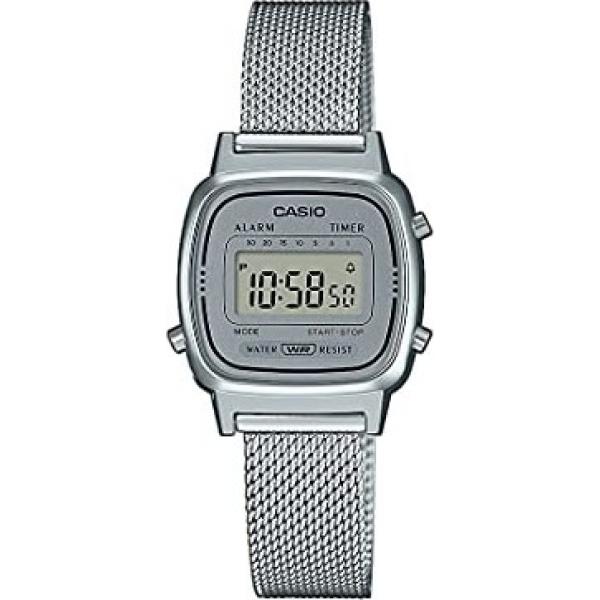 orologi digitali Casio grigio