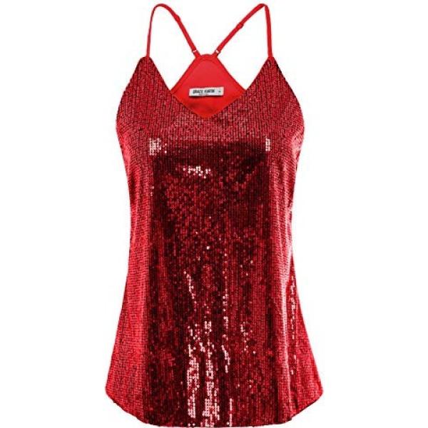 canottiere Grace Karin rosso