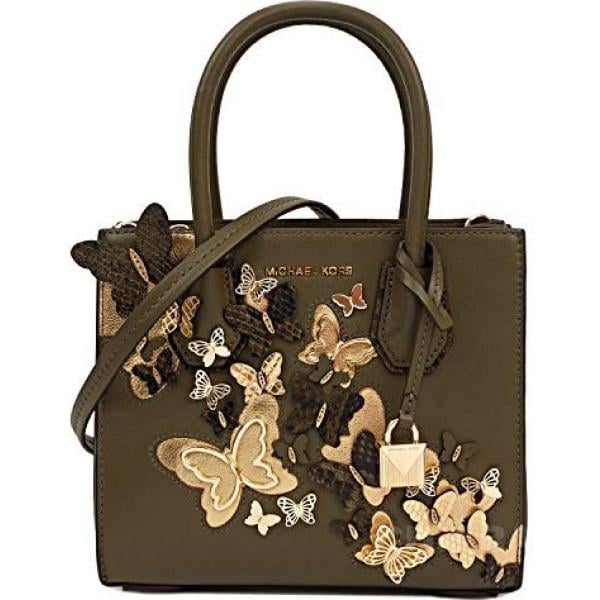 borsa a spalla Michael Kors verde