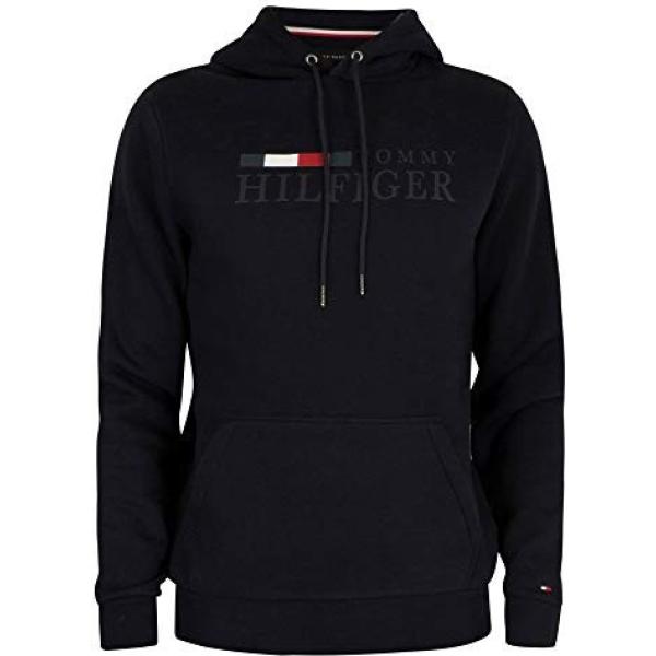 felpa con cappuccio Tommy Hilfiger blu