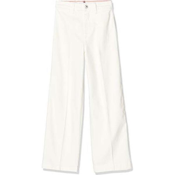 jeans dritti Tommy Hilfiger bianco