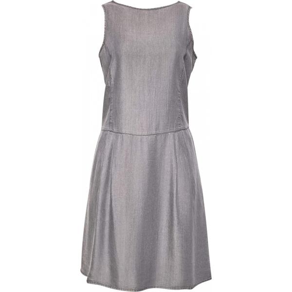 Vestito in denim grigio Esprit grigio