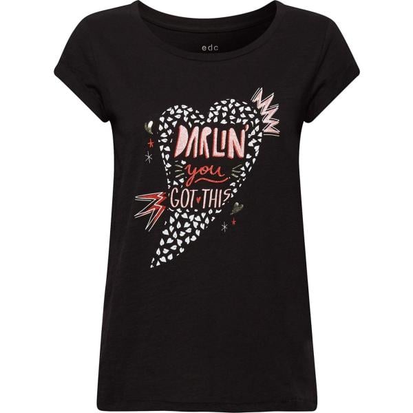 t-shirt Edc by Esprit multicolore con stampe