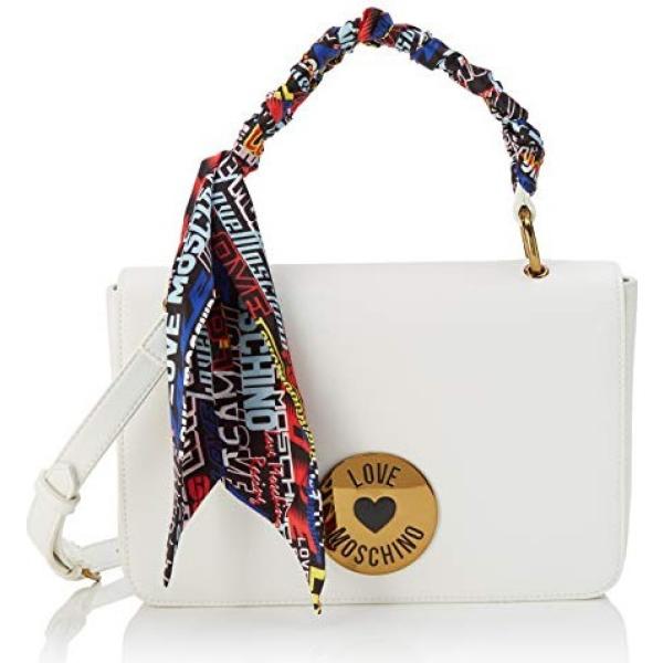 borse a mano Love Moschino bianco