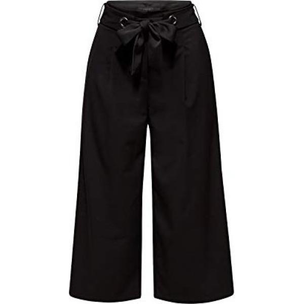 pantaloni capri ESPRIT Collection nero