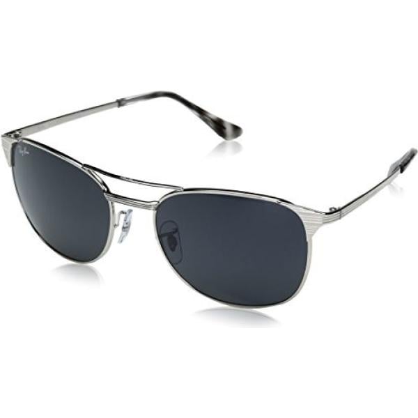 Occhiali da sole unisex-adulto argento Ray-Ban grigio