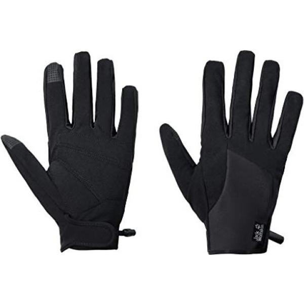 guanti Jack Wolfskin nero