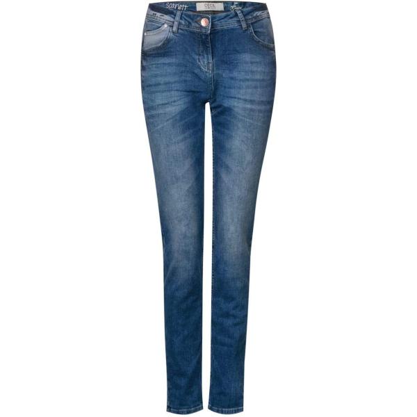 jeans dritti Cecil blu