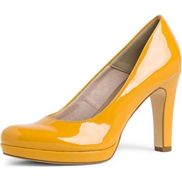 scarpe col tacco Tamaris giallo