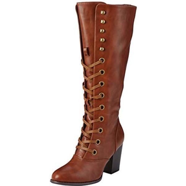 Stivali con pizzo marrone Joe Browns marrone