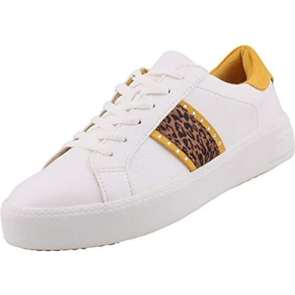 scarpa sportiva Tamaris bianco animalier