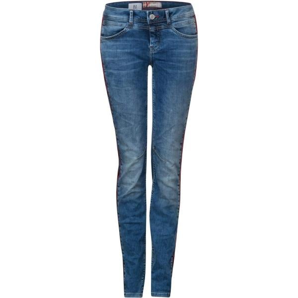 jeans Street One blu a righe