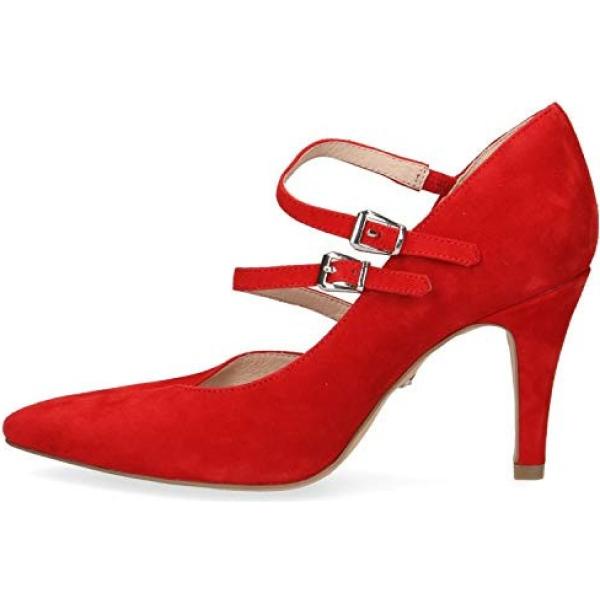 scarpe col tacco Caprice rosso