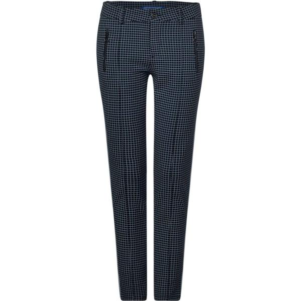 pantaloni Street One multicolore a quadri
