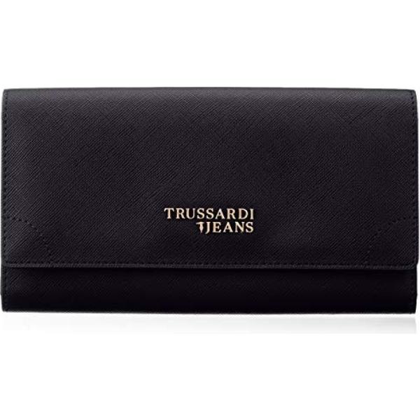portafogli Trussardi Jeans nero