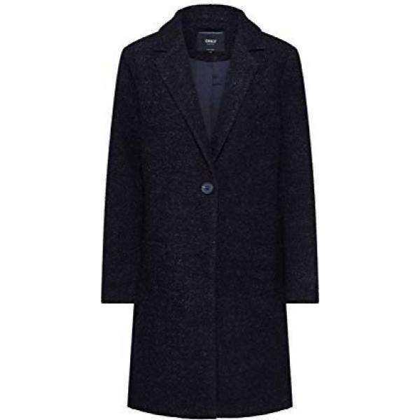 Cappotto melange nero Only nero