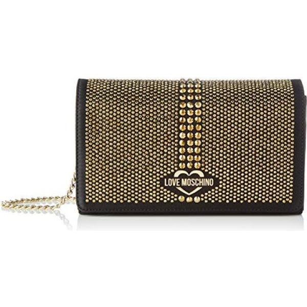 pochette Love Moschino marrone