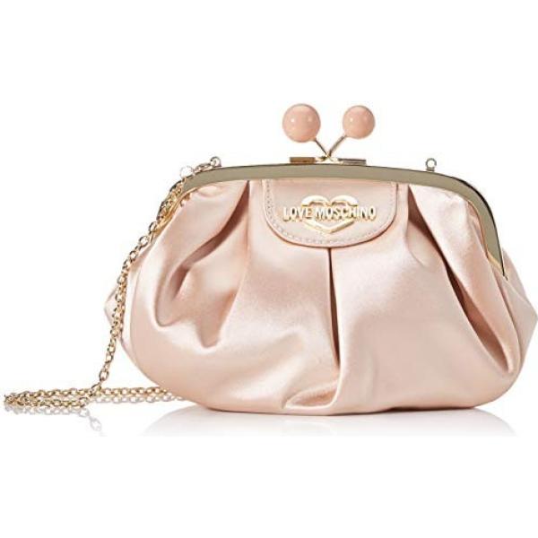 pochette Love Moschino bianco
