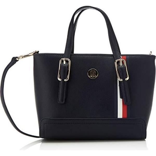 borse tote Tommy Hilfiger blu