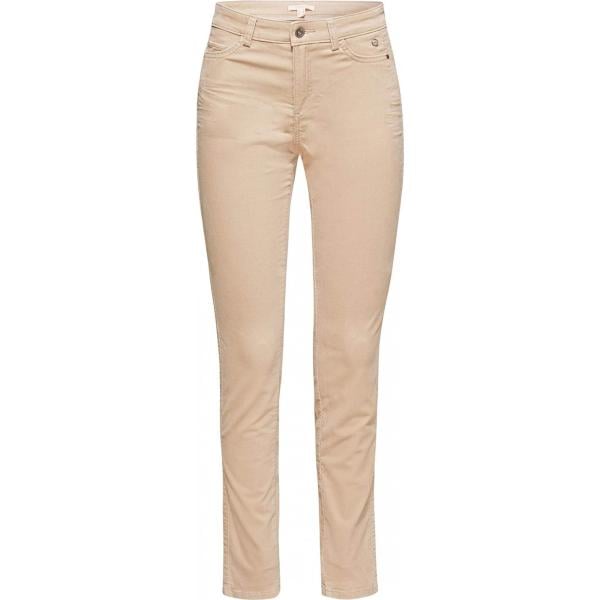 pantaloni Esprit marrone
