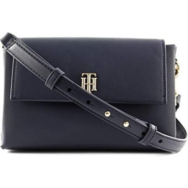 borse a tracolla Tommy Hilfiger blu