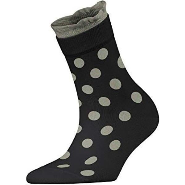 calzini Esprit nero a pois