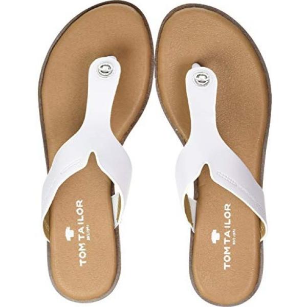 infradito Tom Tailor bianco