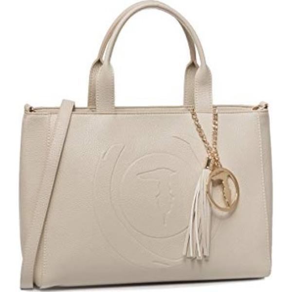 shopping bag Trussardi Jeans marrone