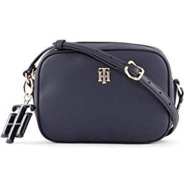 borse a spalla Tommy Hilfiger blu
