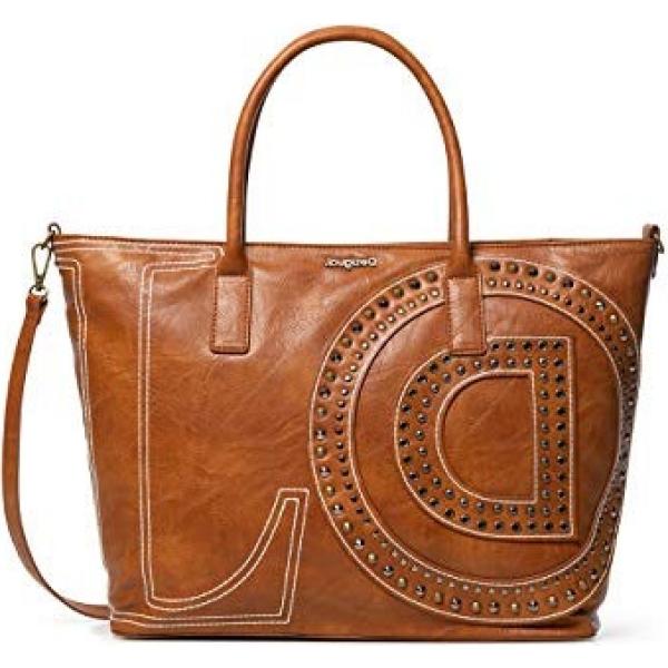 Borsa a mano con zip e tasca interna Desigual