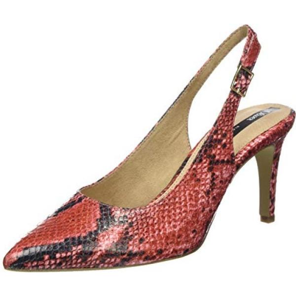 scarpe col tacco S.Oliver rosso serpente