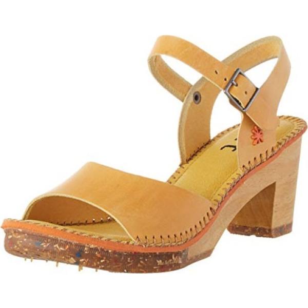 sandali col tacco Art marrone