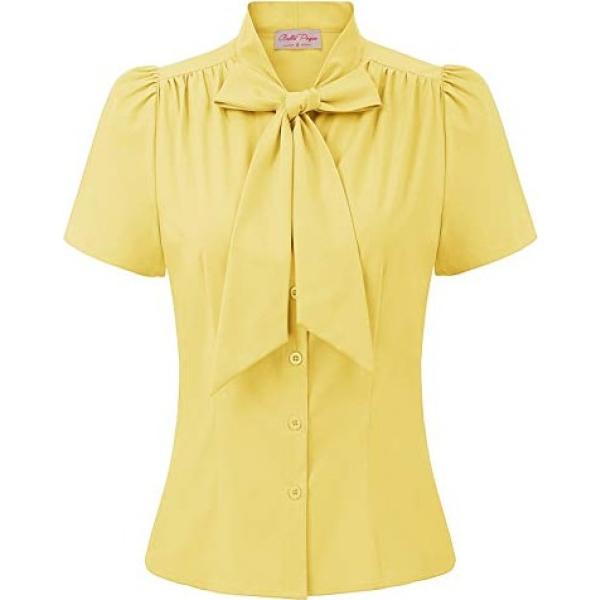 bluse Belle Poque giallo