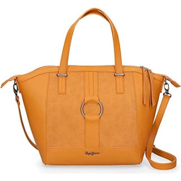 shopping bag Pepe Jeans giallo